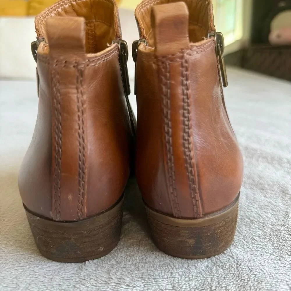 Lucky Brand Women’s Toffee Basel Bootie